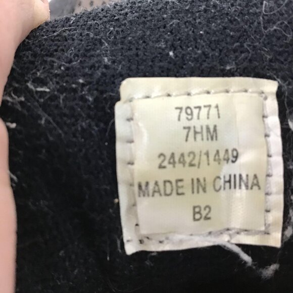 Lands End Womens 7.5M Hiking Shoes Boots Low Top Lace Up Tan Black 79771 - Picture 11 of 12